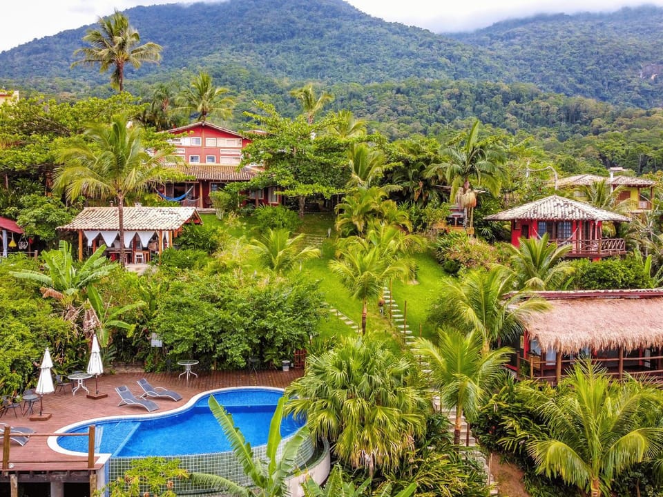 Bird's eye view, Garden, Mountain view, Swimming pool