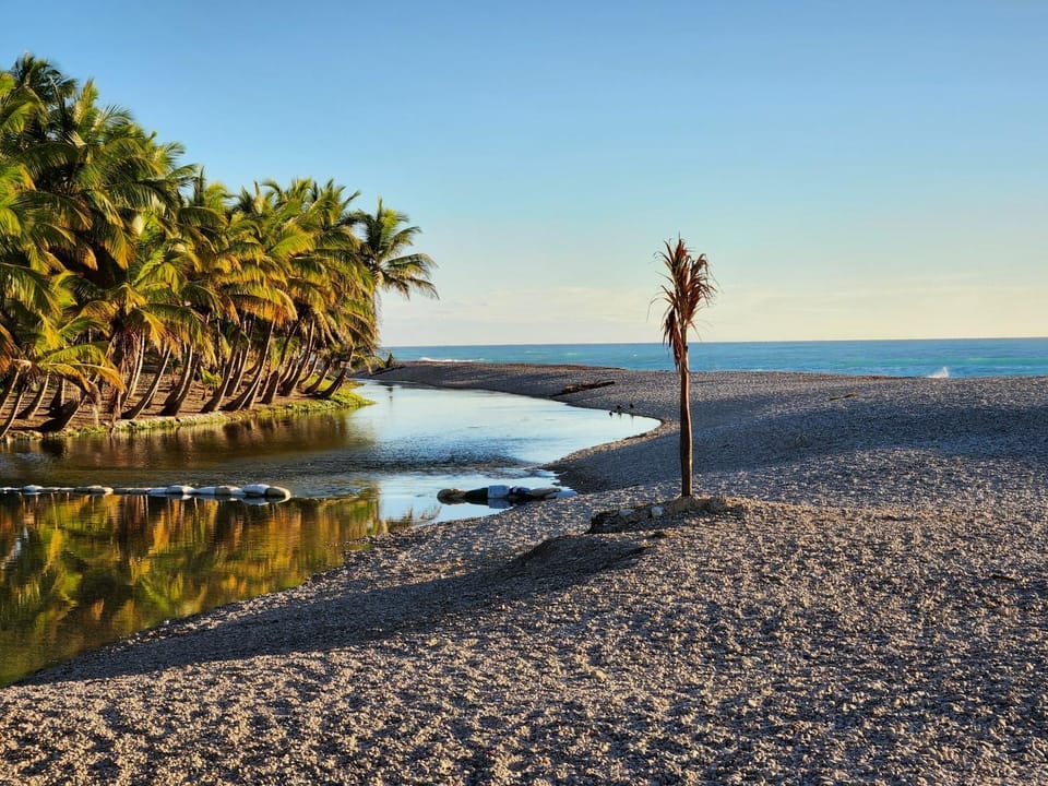 Natural landscape, Beach, River view