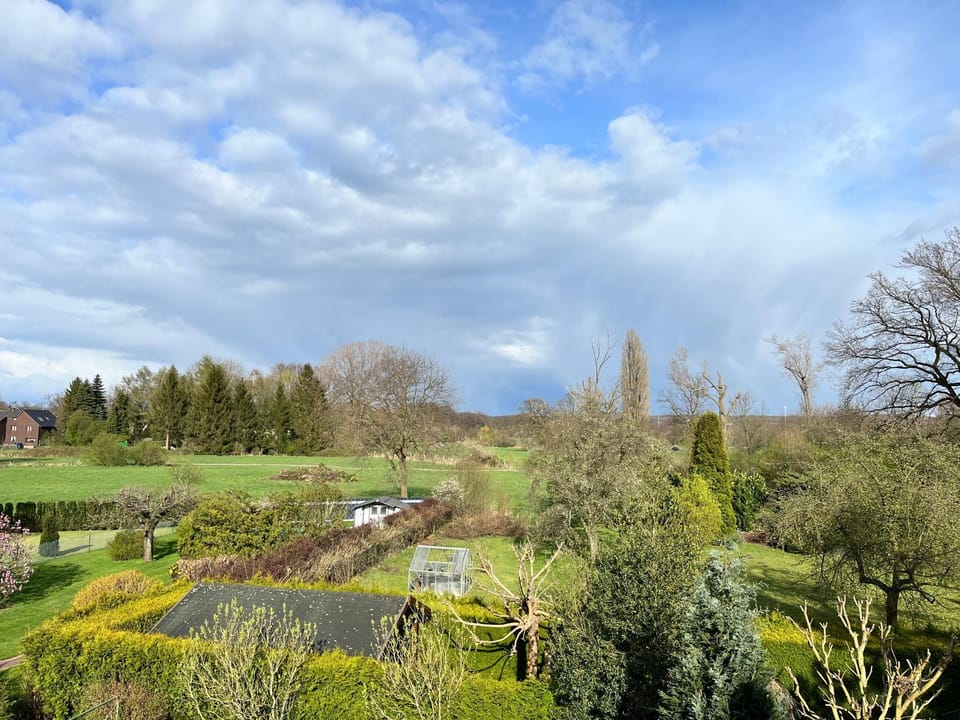 Property building, Natural landscape, Garden view