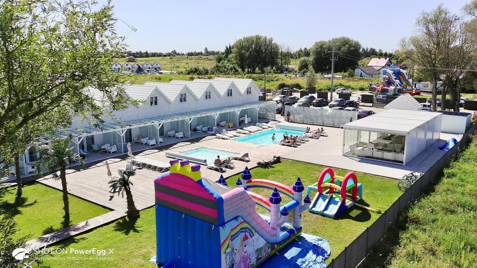 Property building, Restaurant/places to eat, Children play ground, Swimming pool