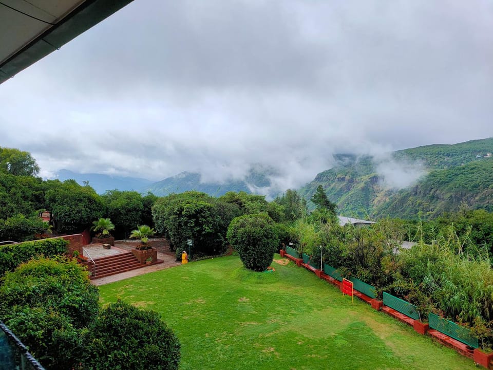 Garden view, Mountain view