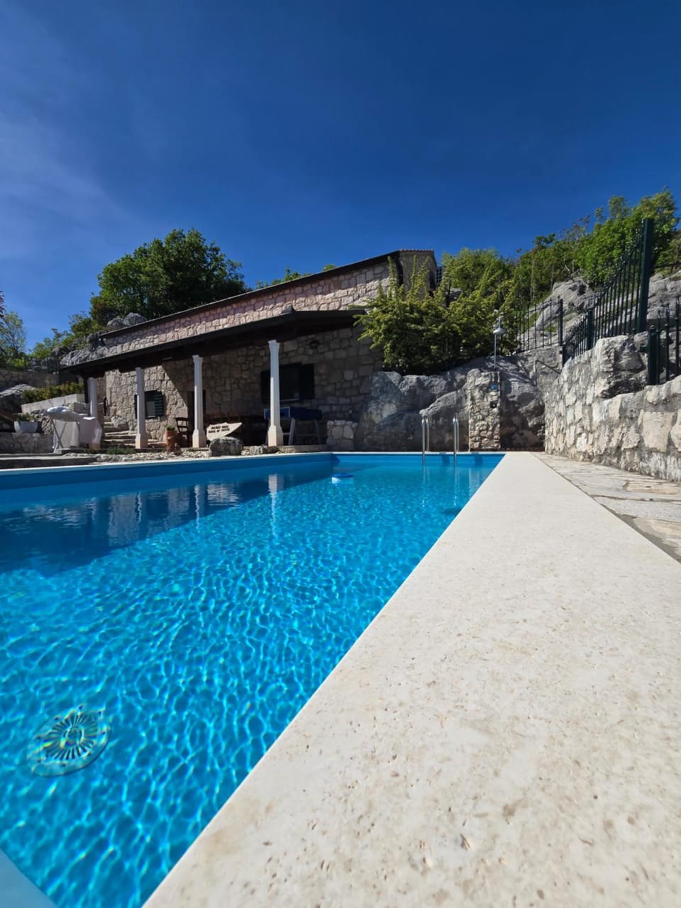 Exklusives Ferienhaus mit Pool & Whirpool im dalmatinischen Hinterland "Oasis of Peace" Orah, Vrgorac Villa in Split-Dalmatia County