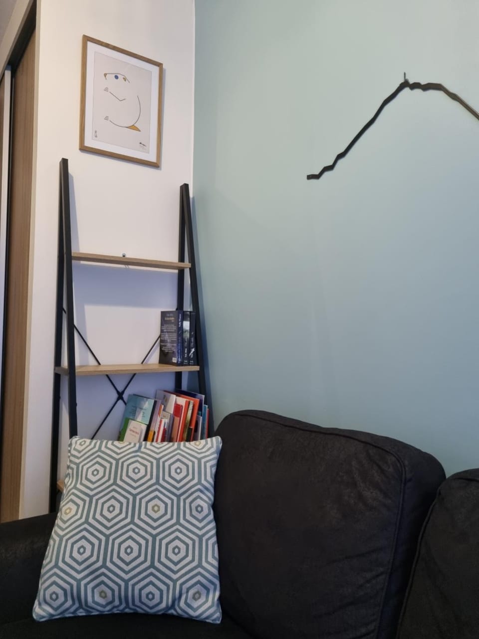 Library, Living room