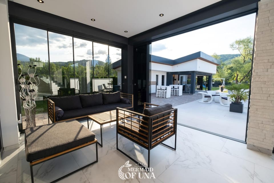 Balcony/Terrace, Seating area, Garden view, Mountain view, Pool view, Inner courtyard view