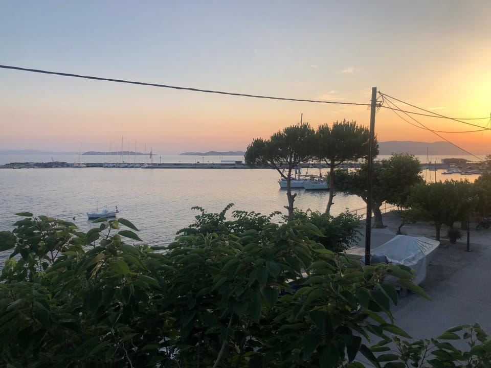 Sea view, Sunset