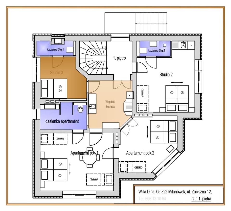 Willa Dina Apartment in Masovian Voivodeship