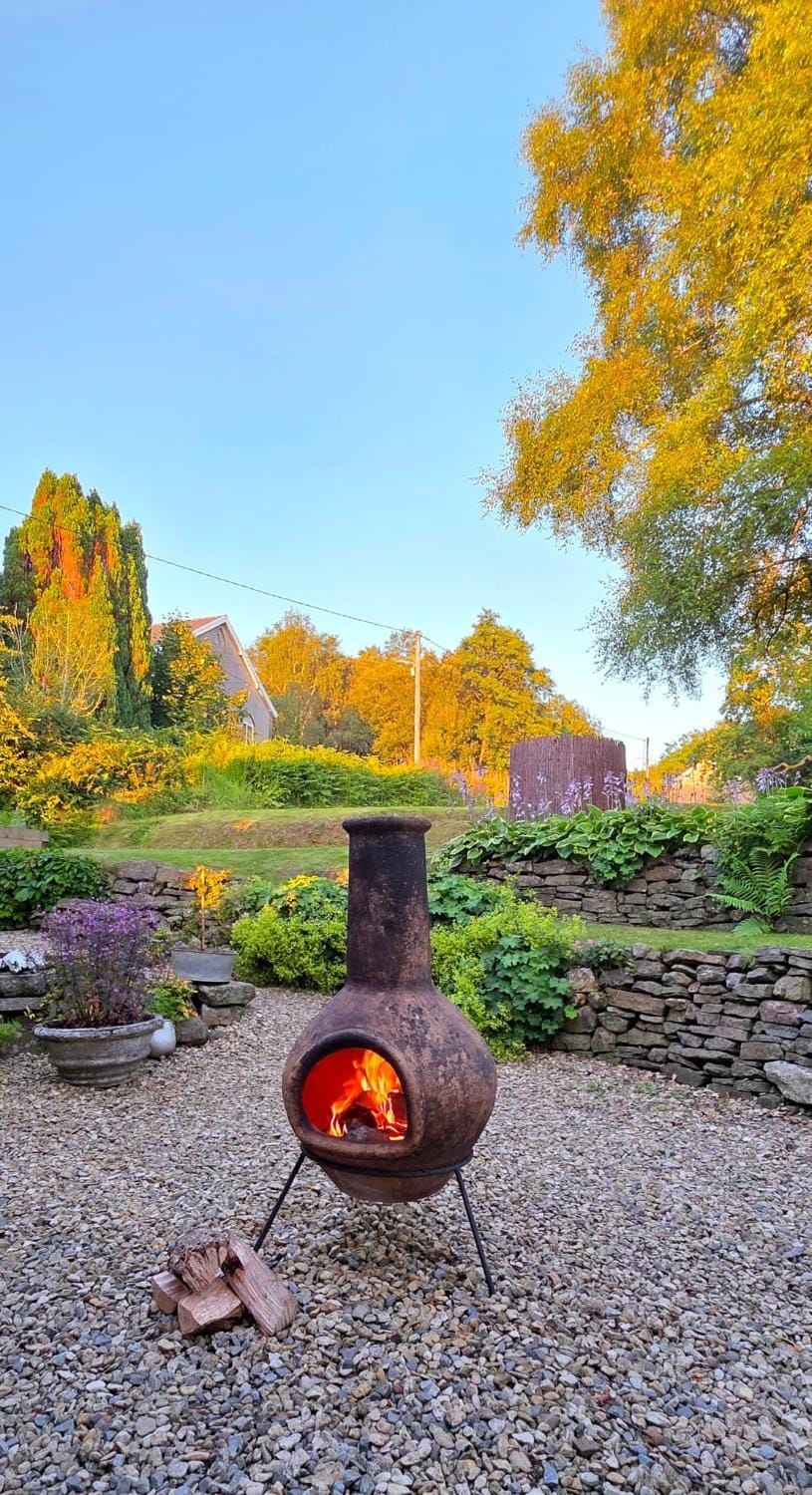 Garden, heating