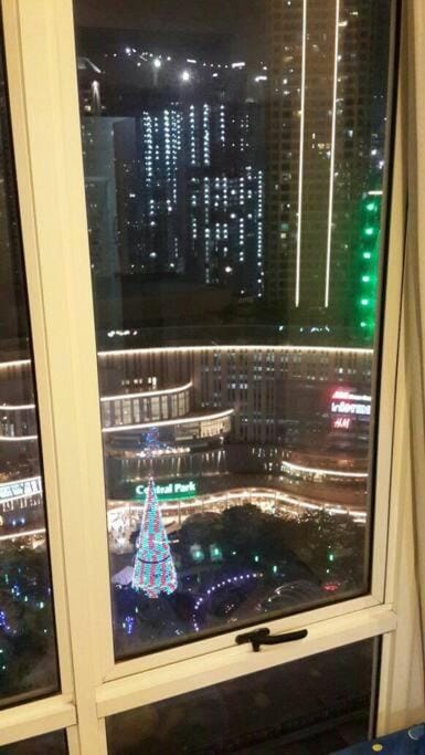 Restaurant/places to eat, Night, Garden view