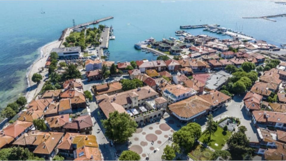 Bird's eye view, View (from property/room), City view, Sea view