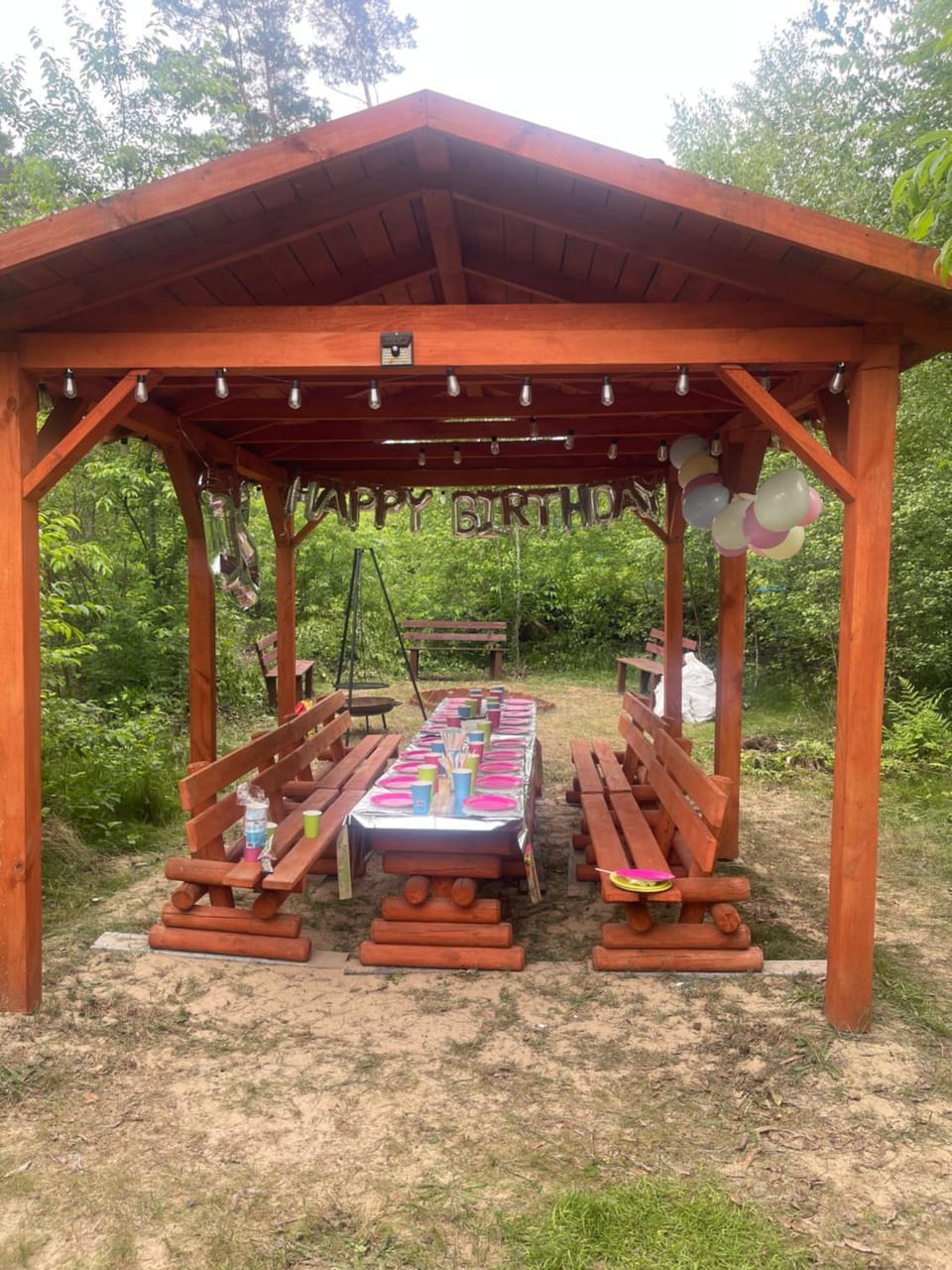 Borowy Glamp więcej niż domki Campground/ 
RV Resort in Pomeranian Voivodeship