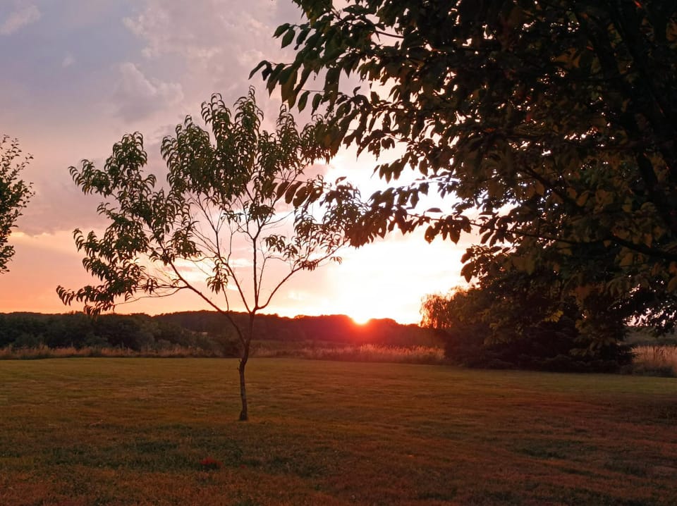Natural landscape, Area and facilities, Sunset