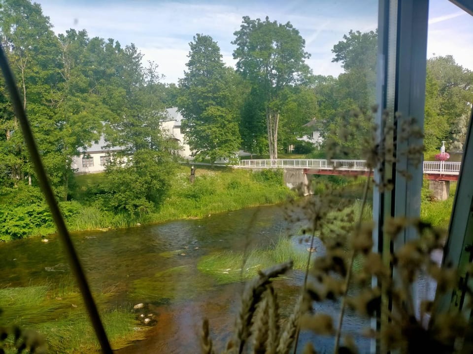 Garden view, River view