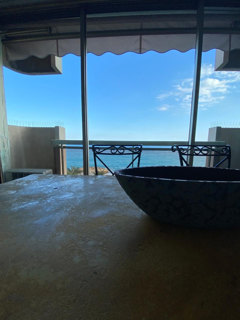 Day, Natural landscape, View (from property/room), Balcony/Terrace, Sea view
