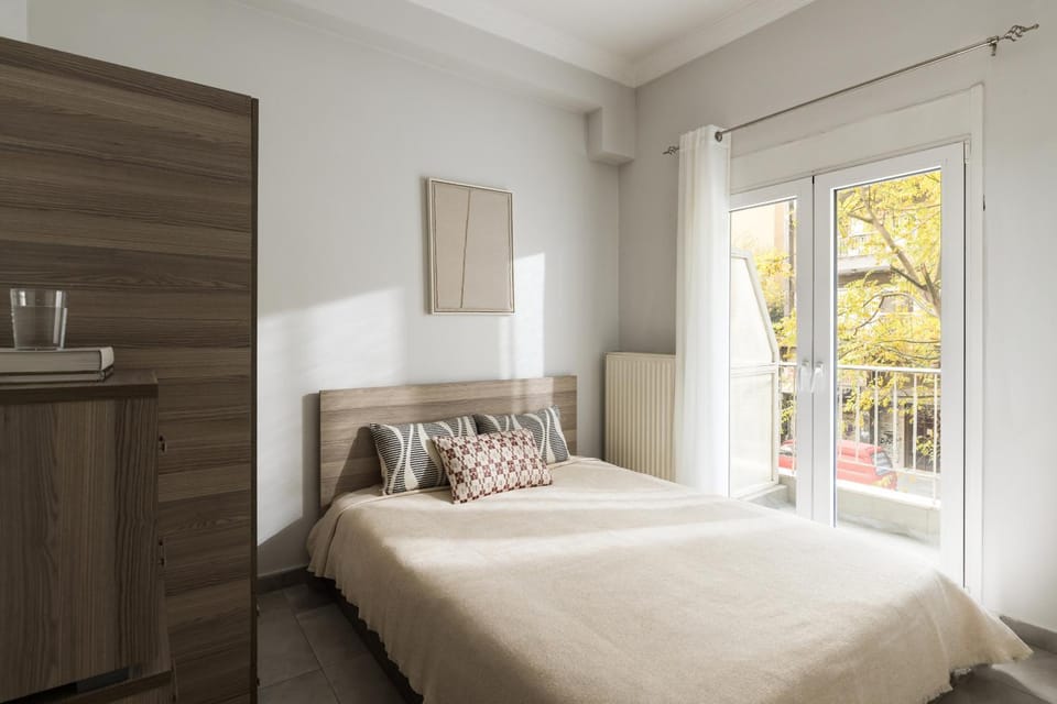 Bed, Photo of the whole room, Bedroom, wardrobe