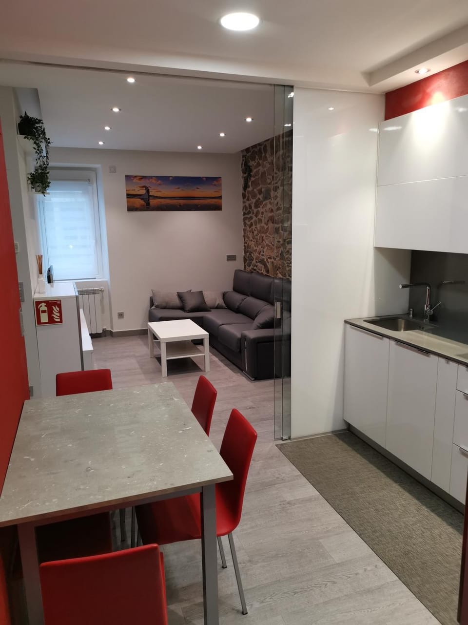 Living room, Dining area