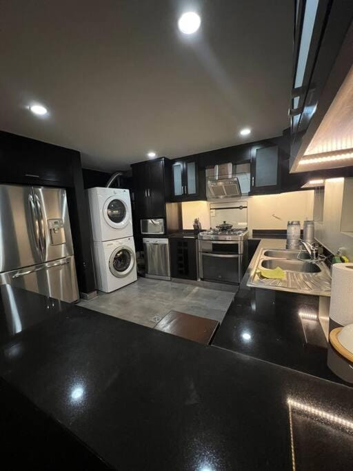 Coffee/tea facilities, dishwasher, hair dryier, toaster, washing machine