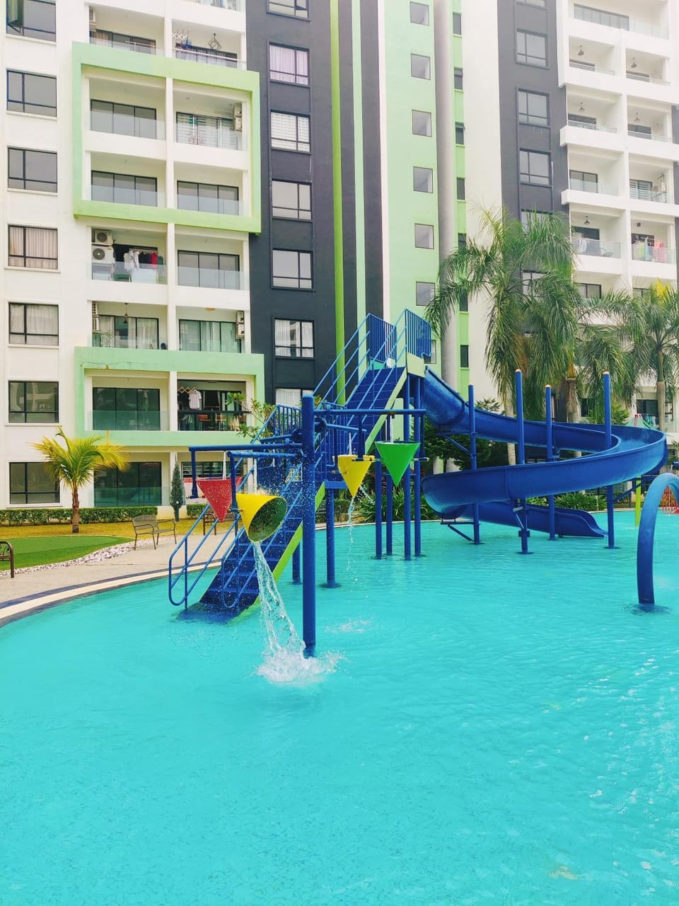 Day, Children play ground, Aqua park