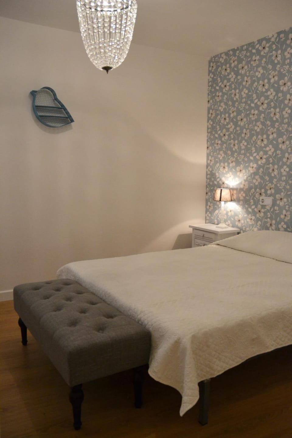 Bed, Photo of the whole room, Bedroom, air conditioner