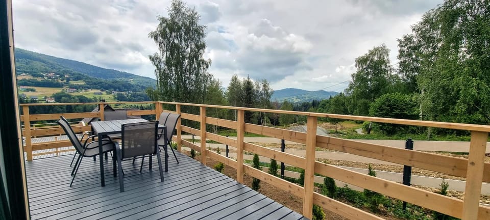 View (from property/room), Balcony/Terrace, Mountain view