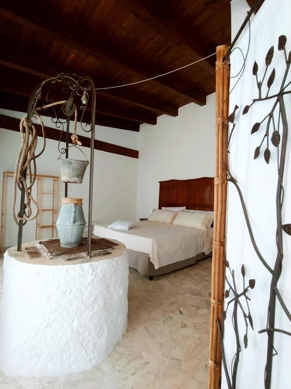 Bed, Decorative detail, Bedroom