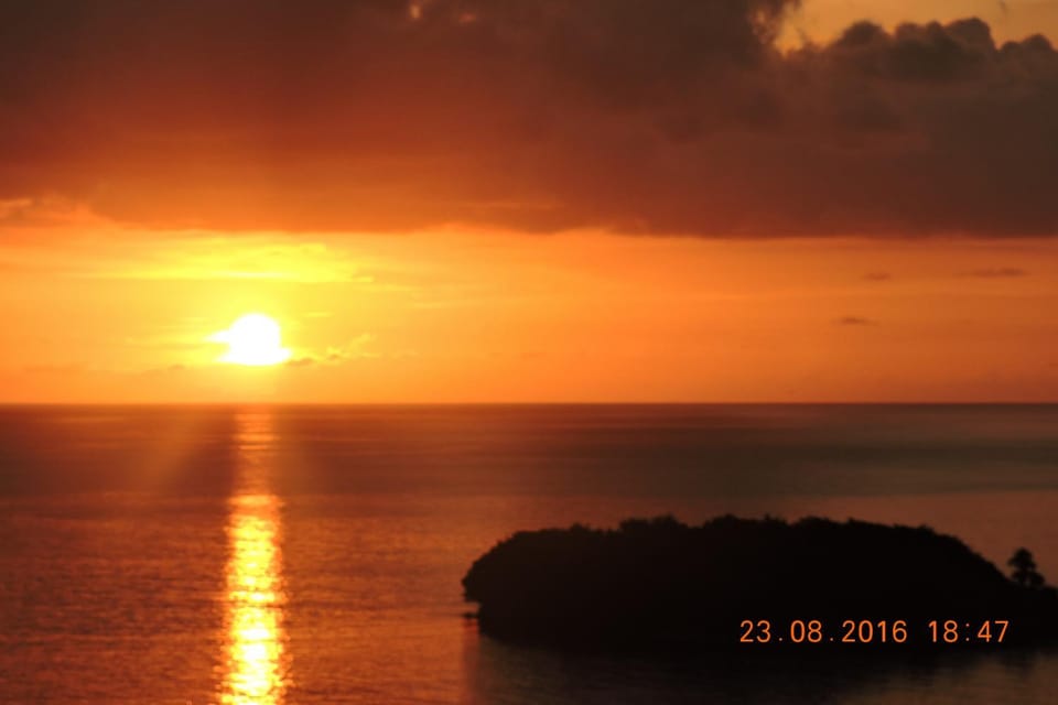 Natural landscape, Sea view, Sunset