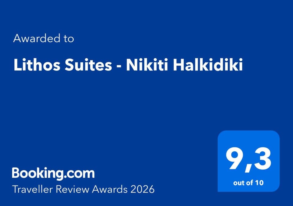 Lithos Suites - Nikiti Halkidiki Apartment hotel in Nikiti