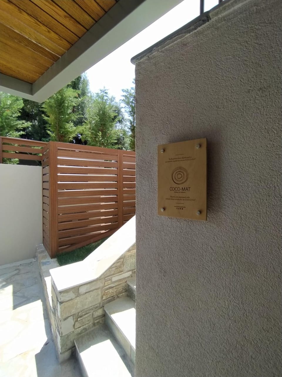 Property building, Garden