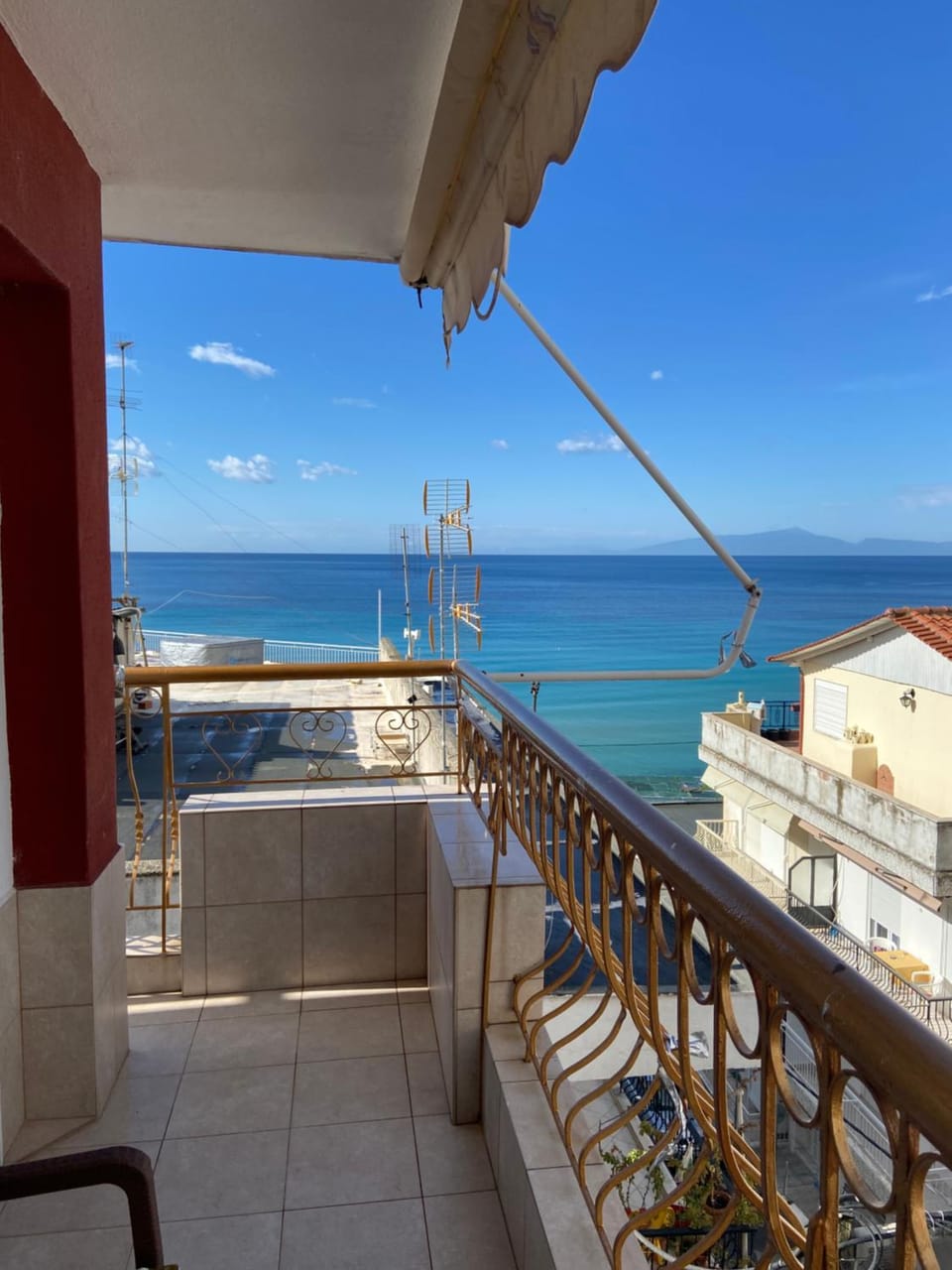View (from property/room), Balcony/Terrace, Sea view