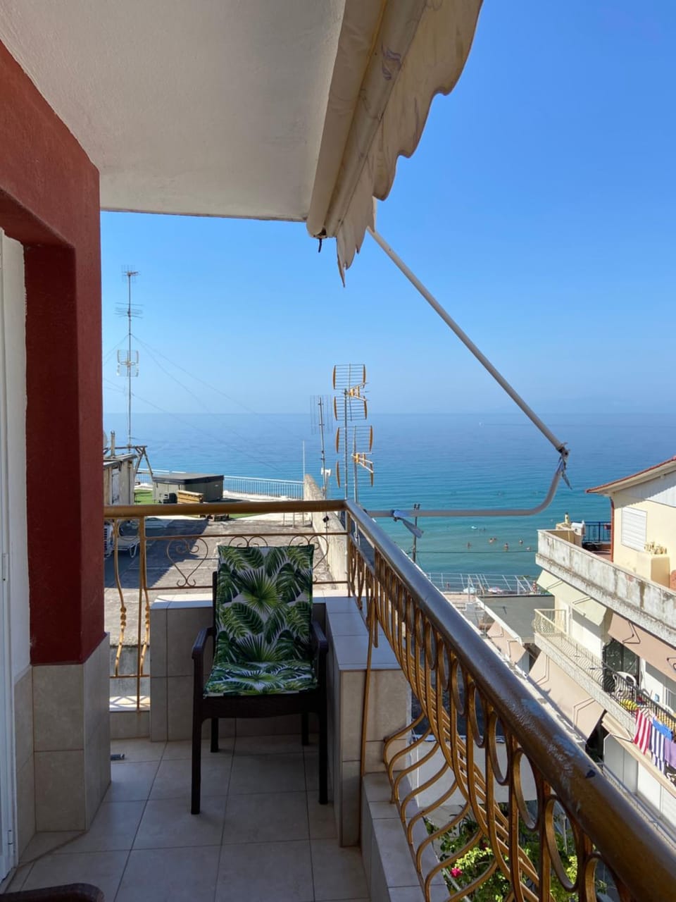 Patio, Day, View (from property/room), Balcony/Terrace, Sea view