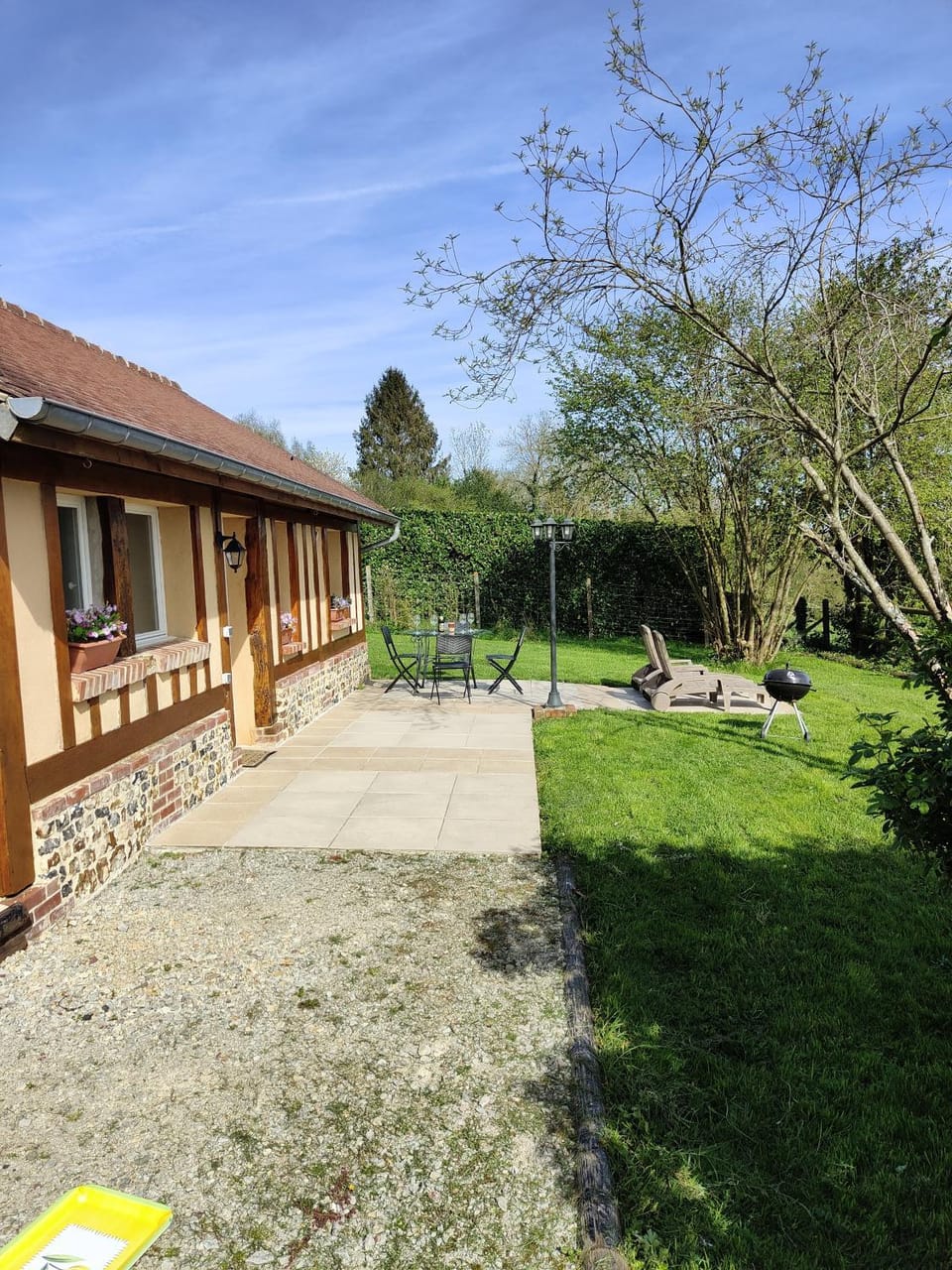 Property building, Garden view