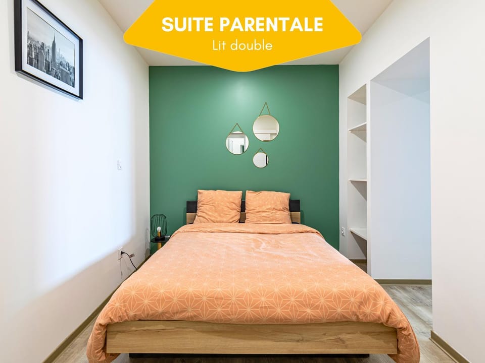 LouerAngouleme - Besson Bey I - Idéal couple & pros - 8min en voiture du Festival de la BD - 14min à pied de la gare - 5min à pied du parc de Bourgines - Wifi THD - Netflix Apartment in Angoulême