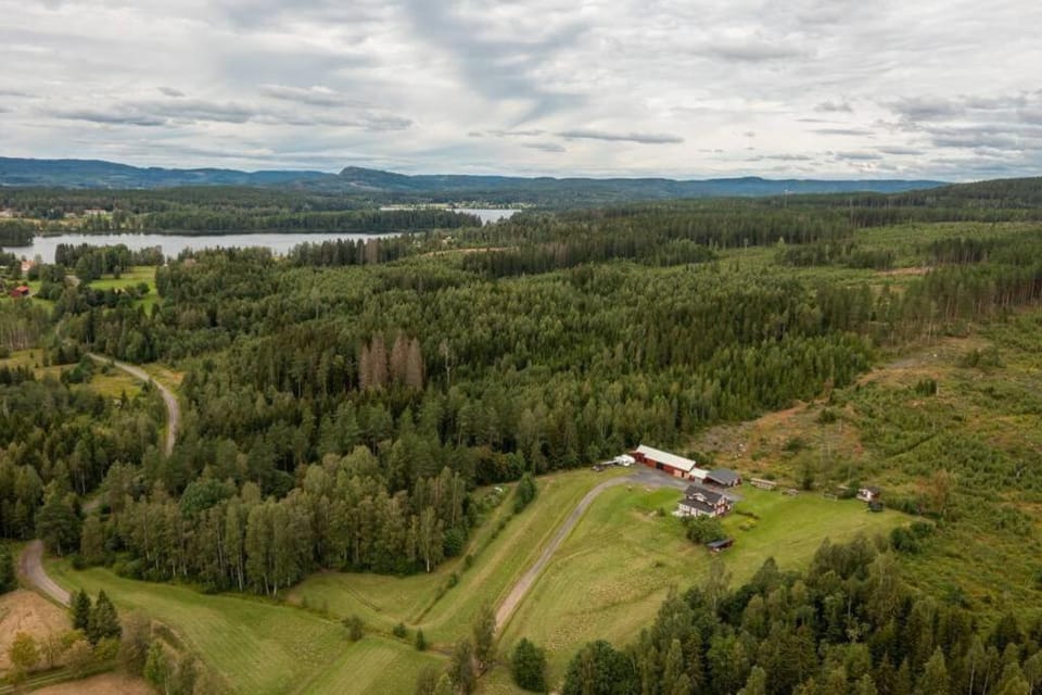 Natural landscape, Bird's eye view, Lake view