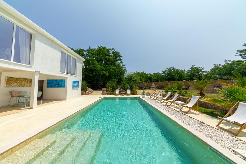 The Rock Star's Villa with Private Pool and Beach Villa in Podgorica Municipality, Montenegro