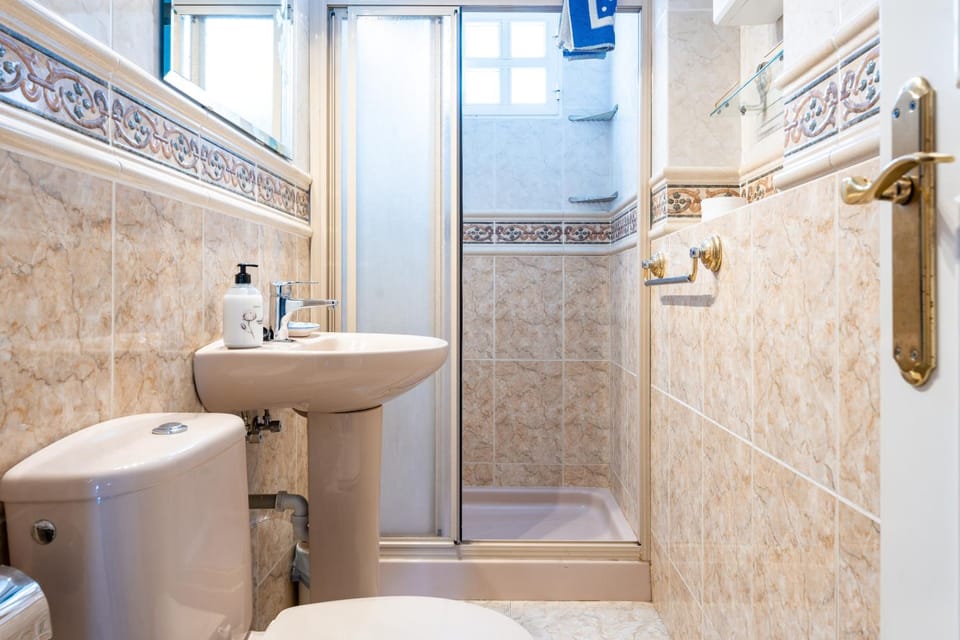 Bathroom, Living room