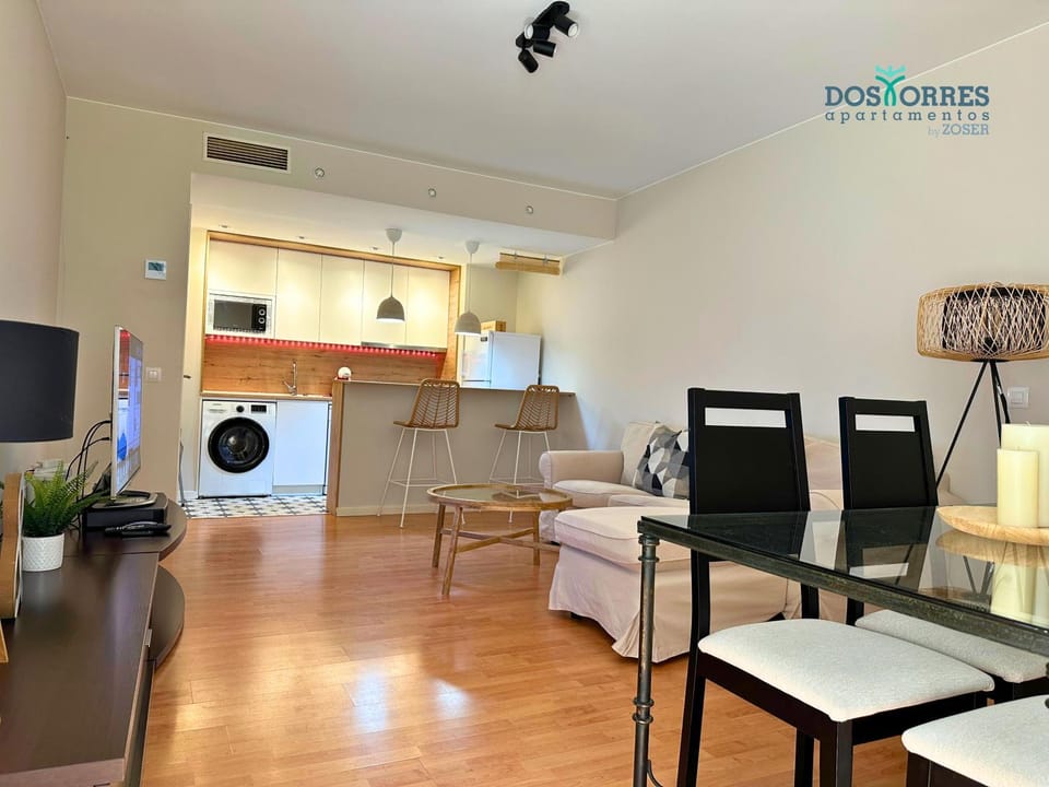 Kitchen or kitchenette, Living room