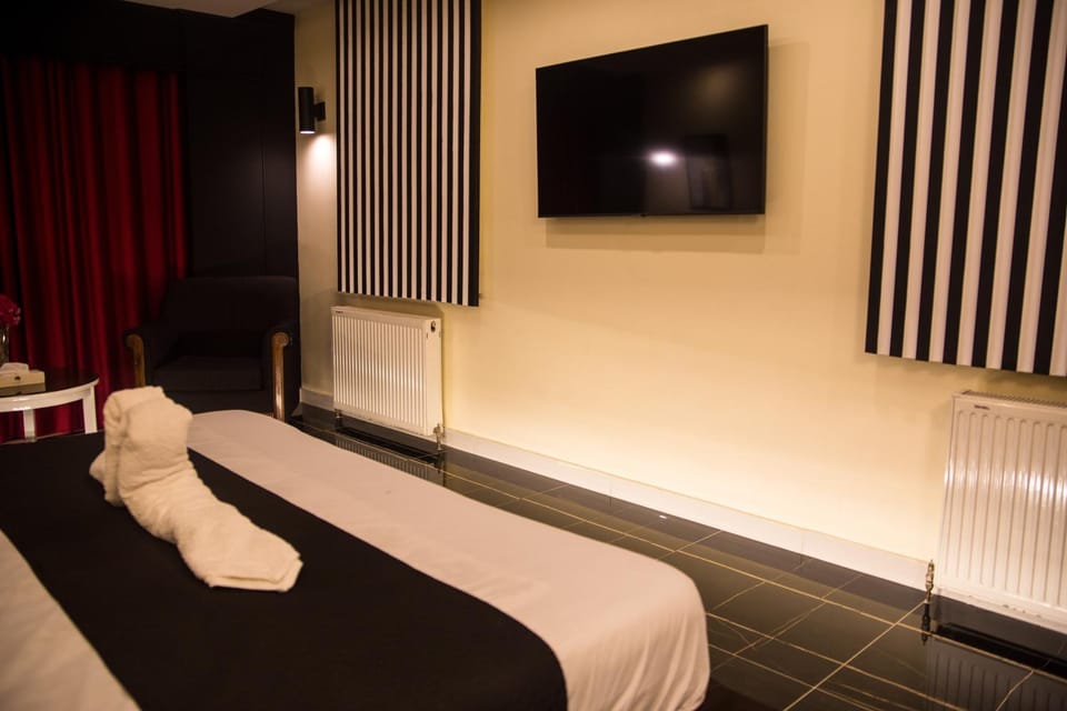 Bed, Massage, TV and multimedia, Spa and wellness centre/facilities, Photo of the whole room, Bedroom, towels