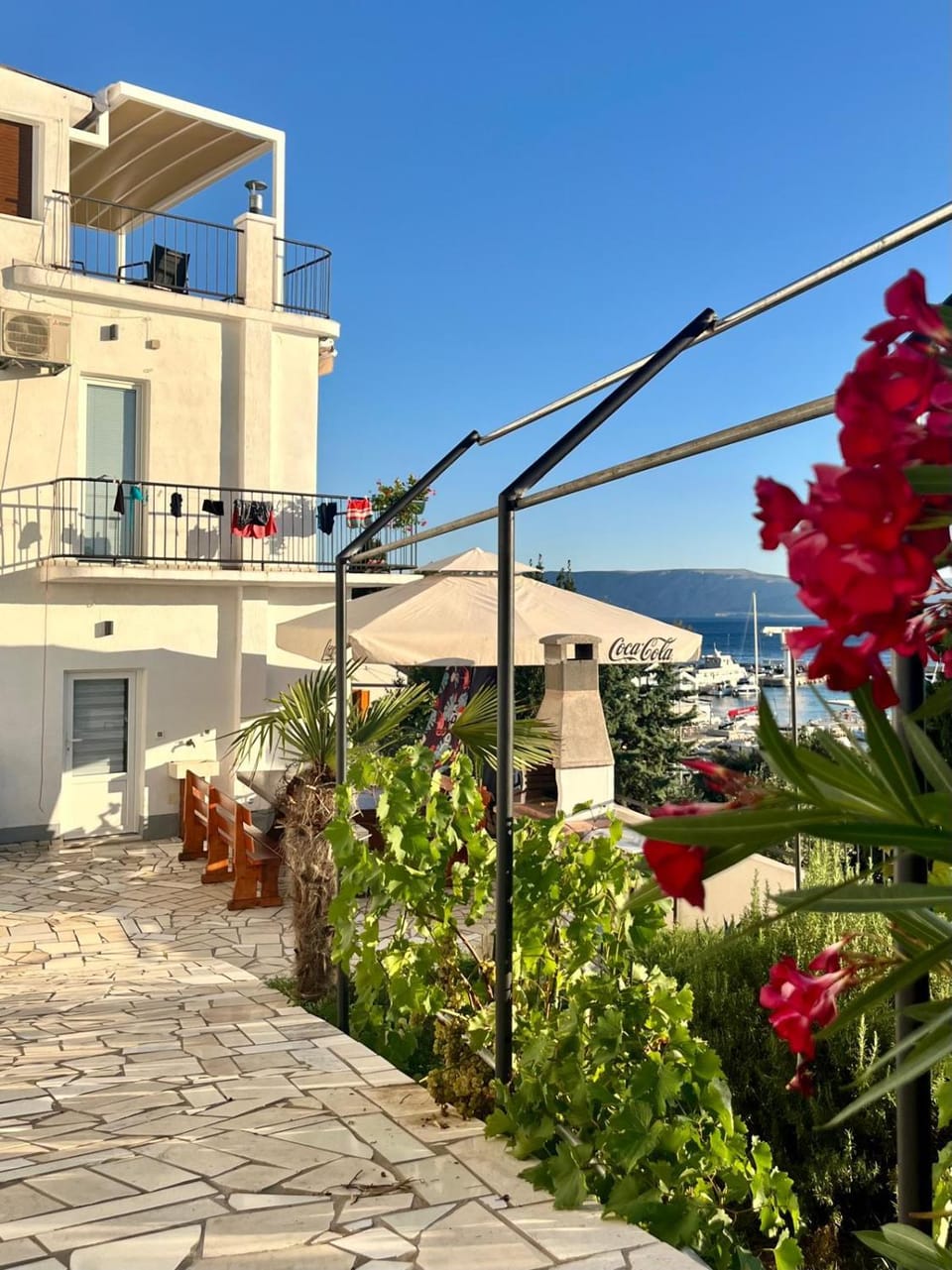Property building, Patio, Sea view