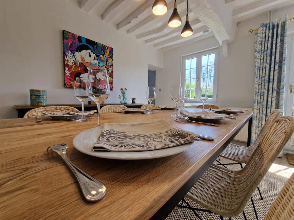 Magnifique Chaumière Normande haut de gamme proche de la mer. House in Normandy