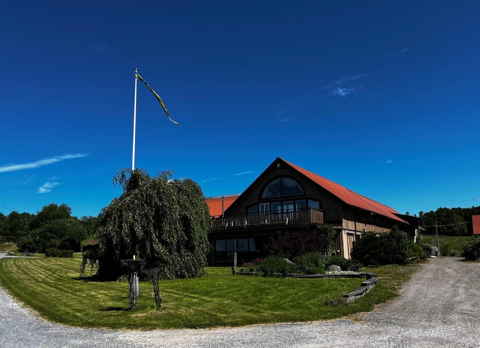 Property building, Summer, Garden, Garden view