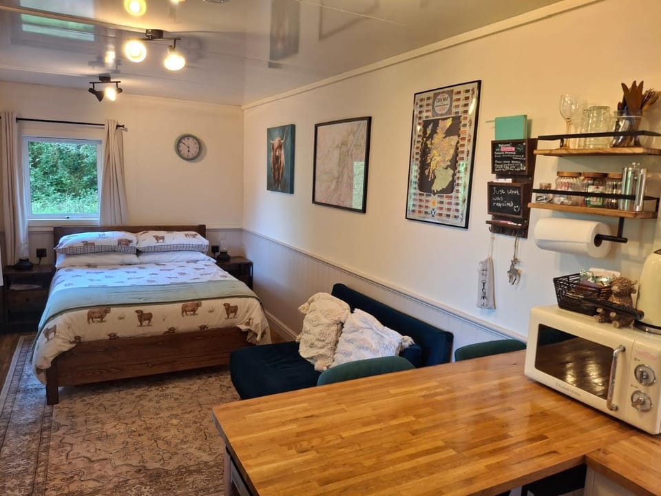 The Cabin, Stronua. A beautiful 1 bedroom cabin. Cabin in Fort Augustus