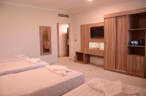 Bed, TV and multimedia, Photo of the whole room, Bedroom, towels, wardrobe, air conditioner