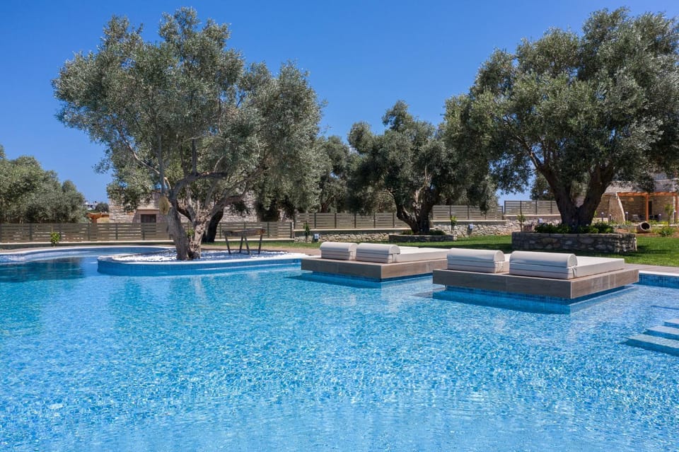 Garden view, Pool view, Swimming pool, sunbed