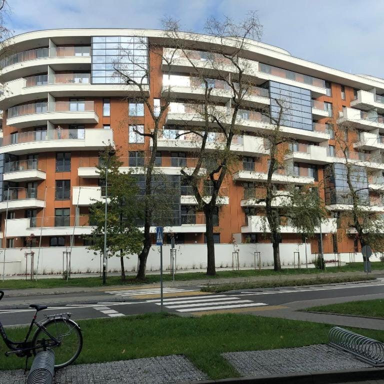 Wiślane Tarasy 2.0, free parking, private garden Apartment in Krakow