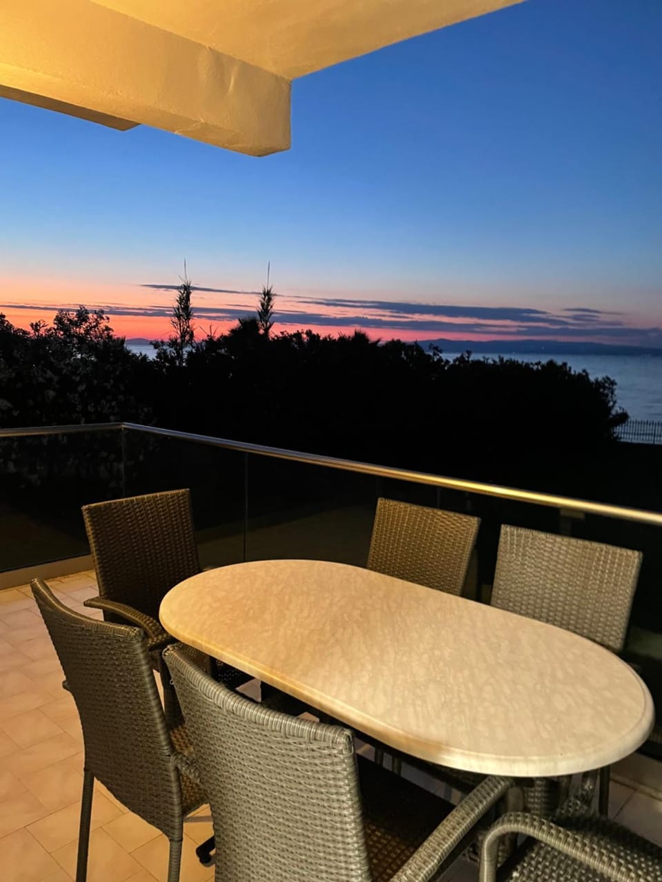 Balcony/Terrace, Dining area, Sea view