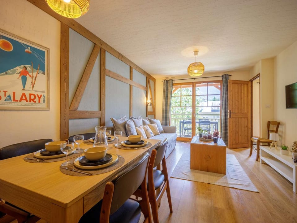 Appartement au cœur de Saint-Lary-Soulan avec piscine et parking - FR-1-296-416 Apartment in Saint-Lary-Soulan