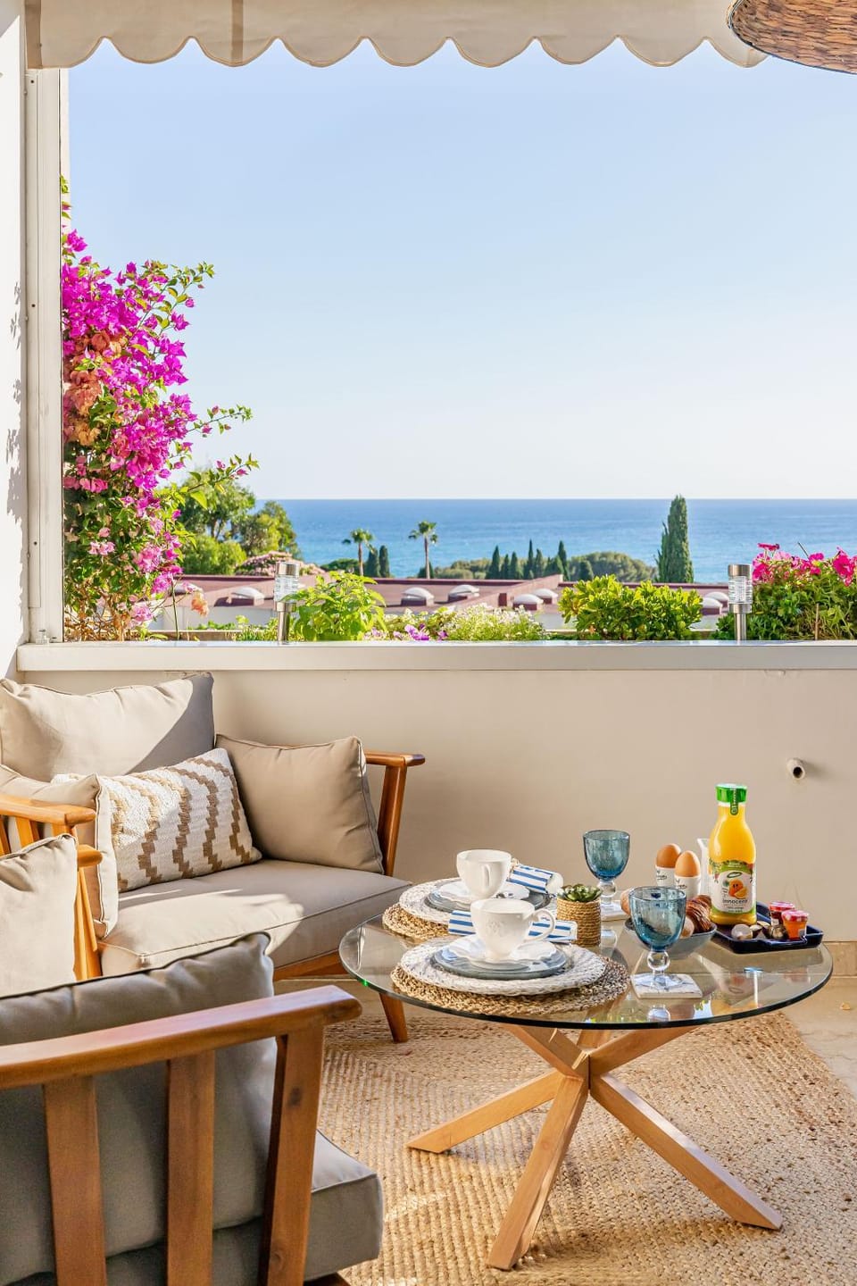Balcony/Terrace, Dining area, Sea view