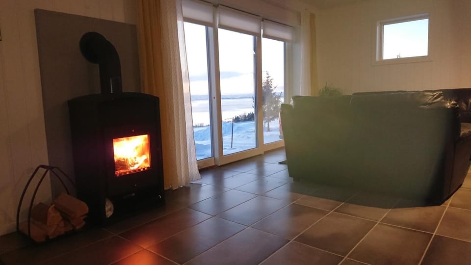Living room, Sea view, flat iron