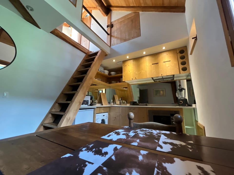 un nid sous les toits Apartment in Saint-Gervais-Bains