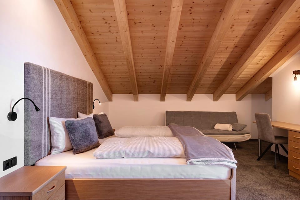 Property building, Living room, Bedroom