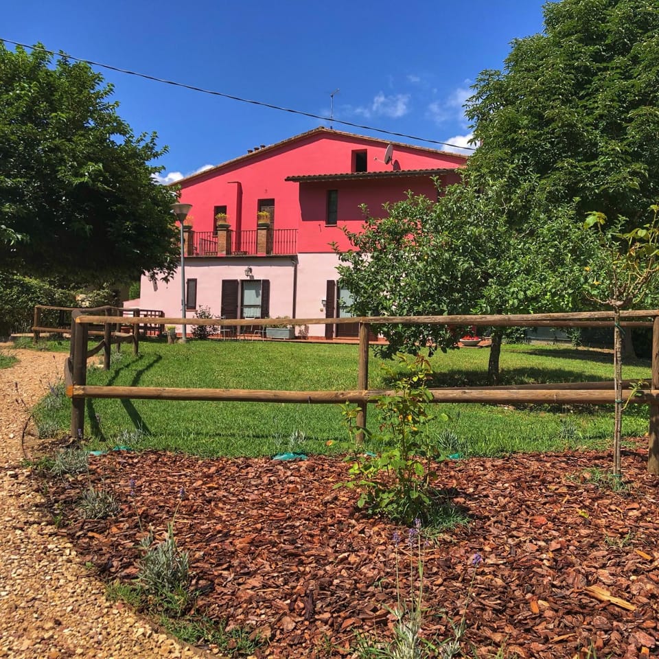 Property building, Garden view